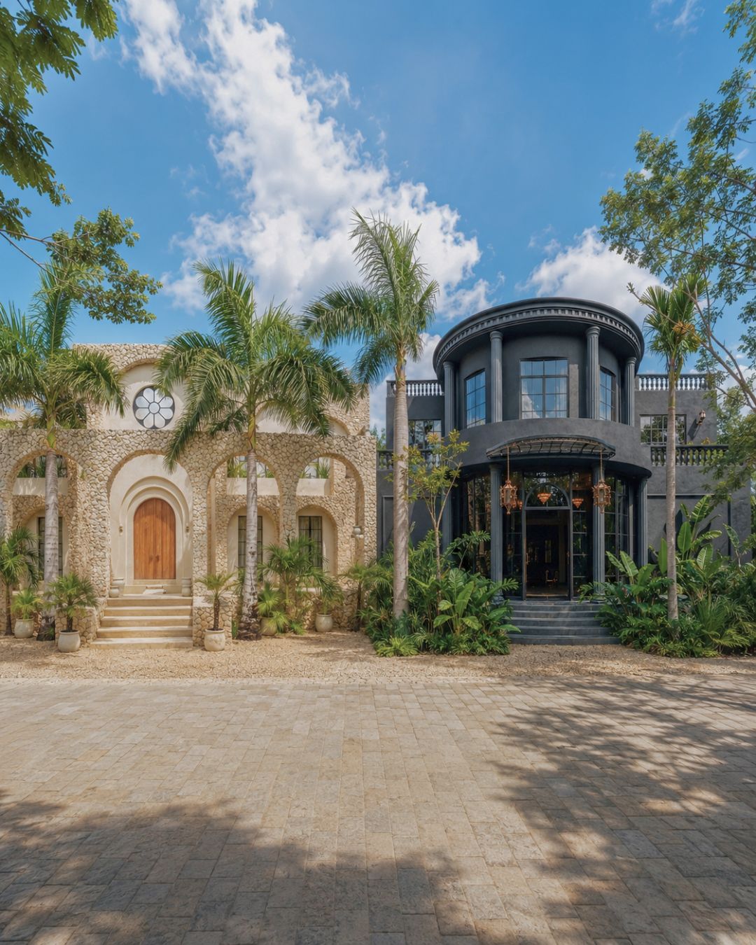 Casa Arka and El Gastón combined luxury villas Tulum